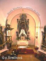 velikonoční výzdoba kostela
